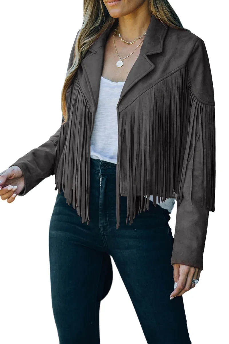 Ranger Grey Suade Western Jacket