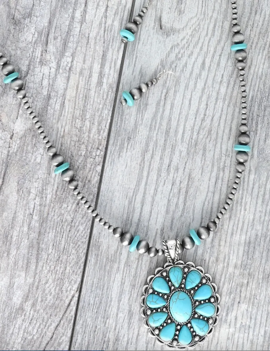 Concho Necklace Set